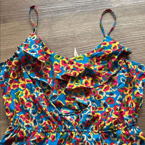 Colorful Kids Floral Dress - Picture 4 of 4